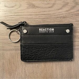 [PRELOVED] Kenneth Cole black wallet card holder (see photos - used condition)